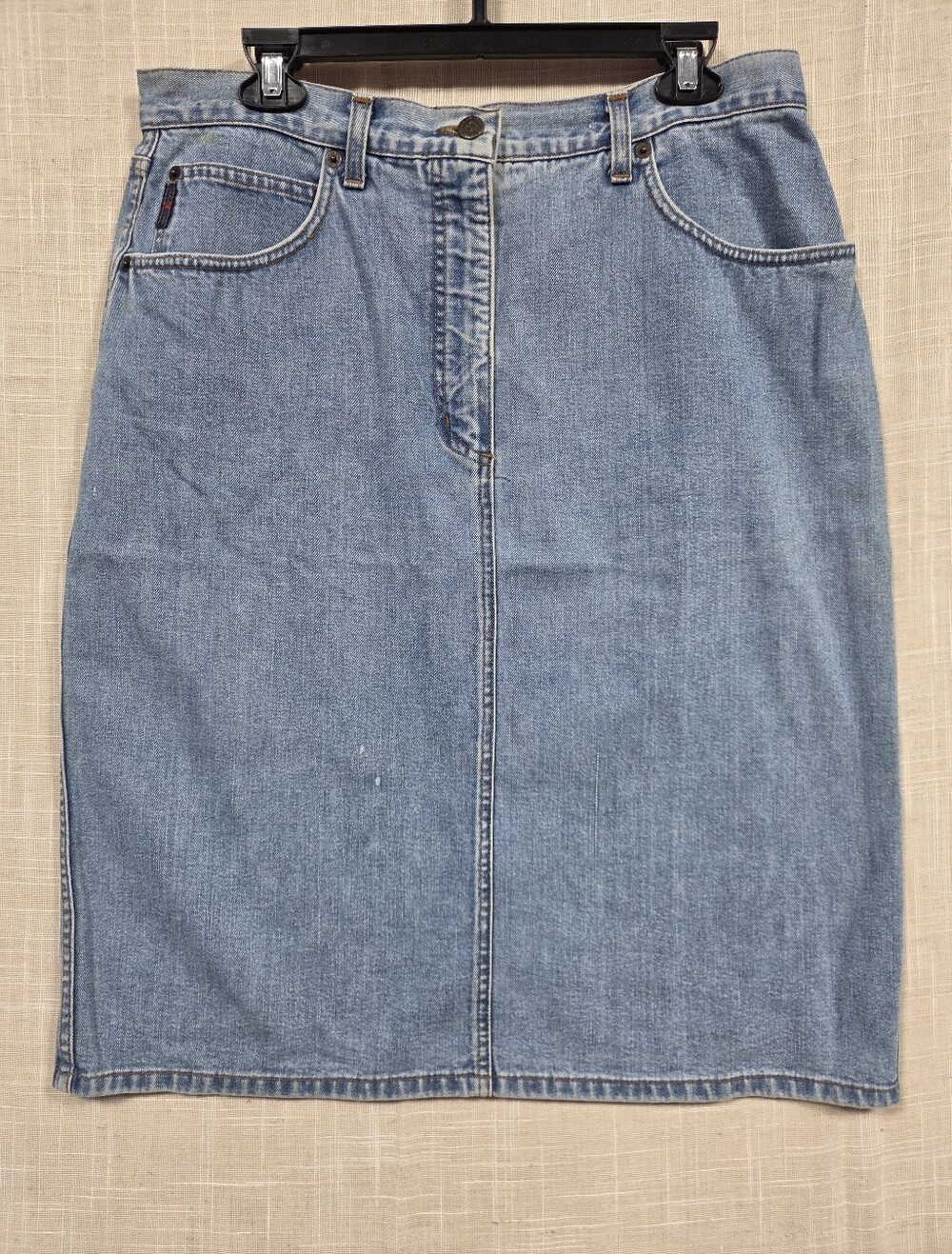 Vintage 90s Jeans Les Copains Denim Skirt Made in Italy Size 50